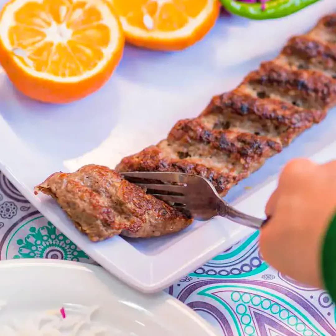 Special Chelow Loghmeh Kabab